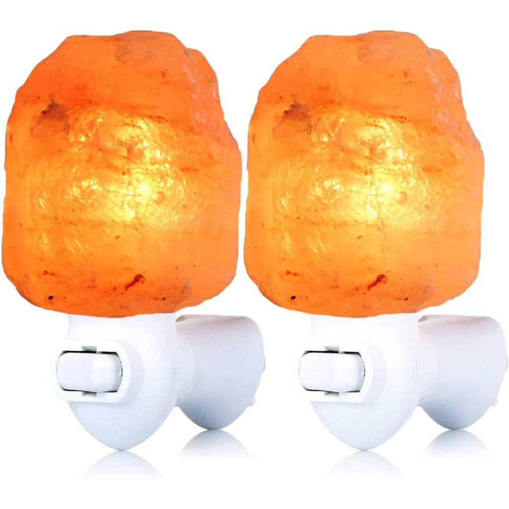 2 Pack Himalayan Natural Salt Lamp