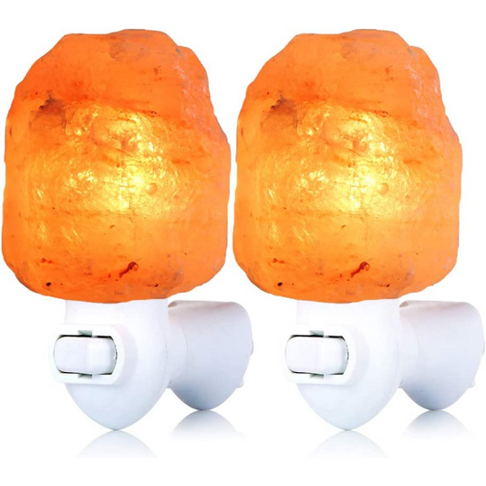 2 Pack Himalayan Natural Salt Lamp