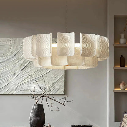 Laurette Rattan Chandelier