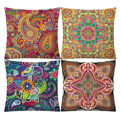 Colorful Bohemian Cushion Cover