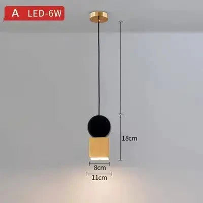 Golden Radiance Pendant Light