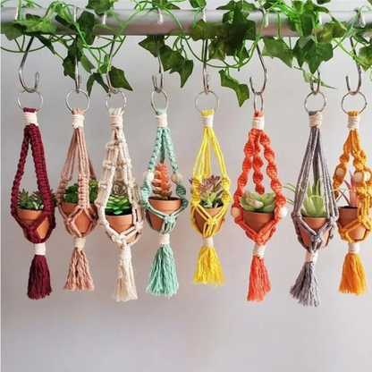 Macrame Car Plant Hanger