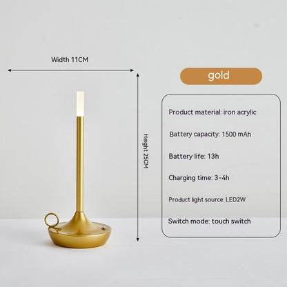 Atmosphere Table Lamp Camping Lantern USB Charging Touch Table Lamp