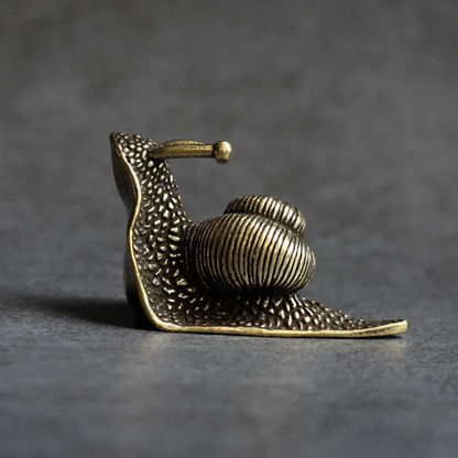 Vintage Snail Ornament