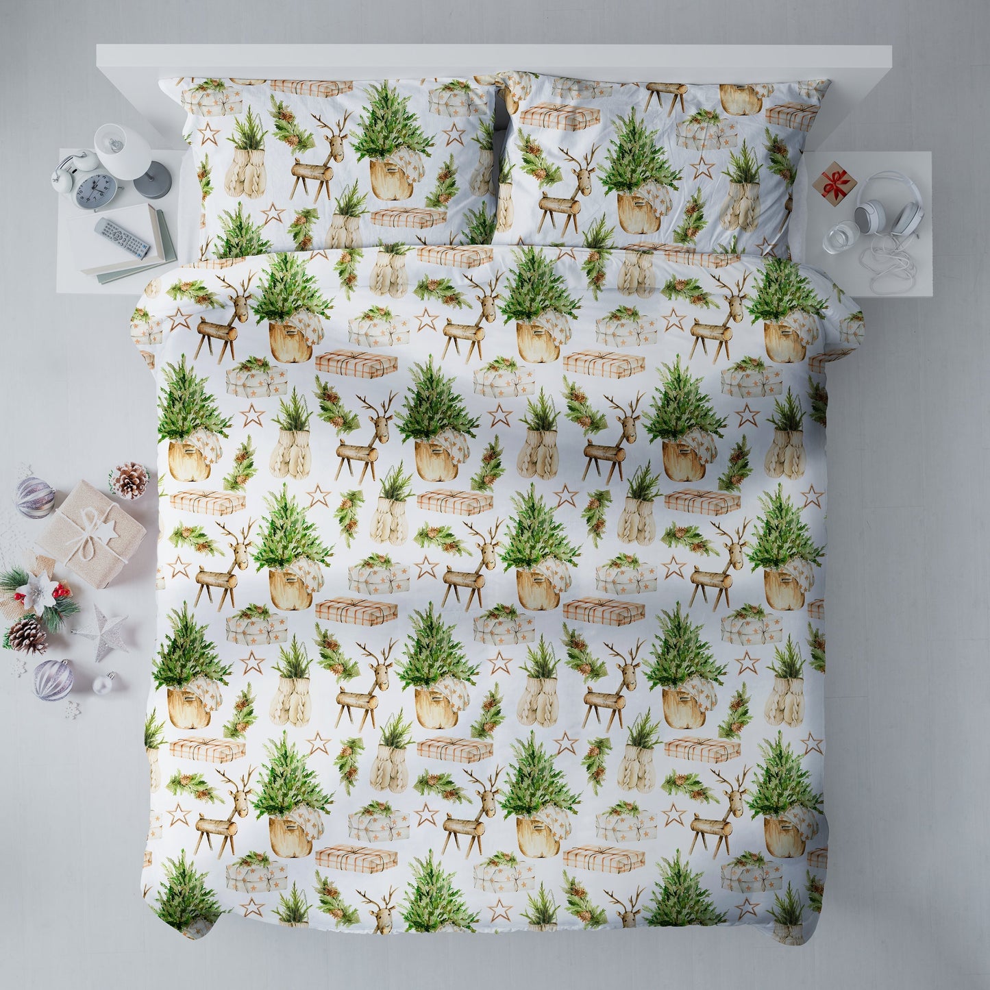 Jolly Reindeer Duvet Cover Set