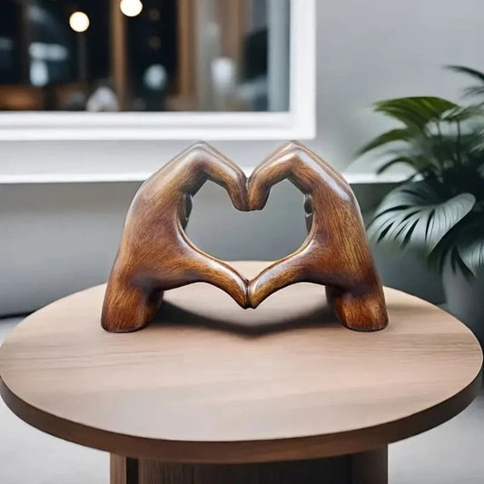 Heart Gesture Statue