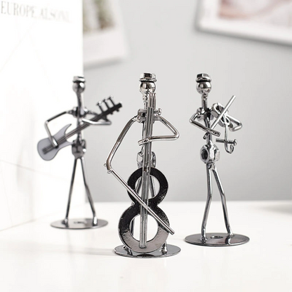 Metal Musician Figurines