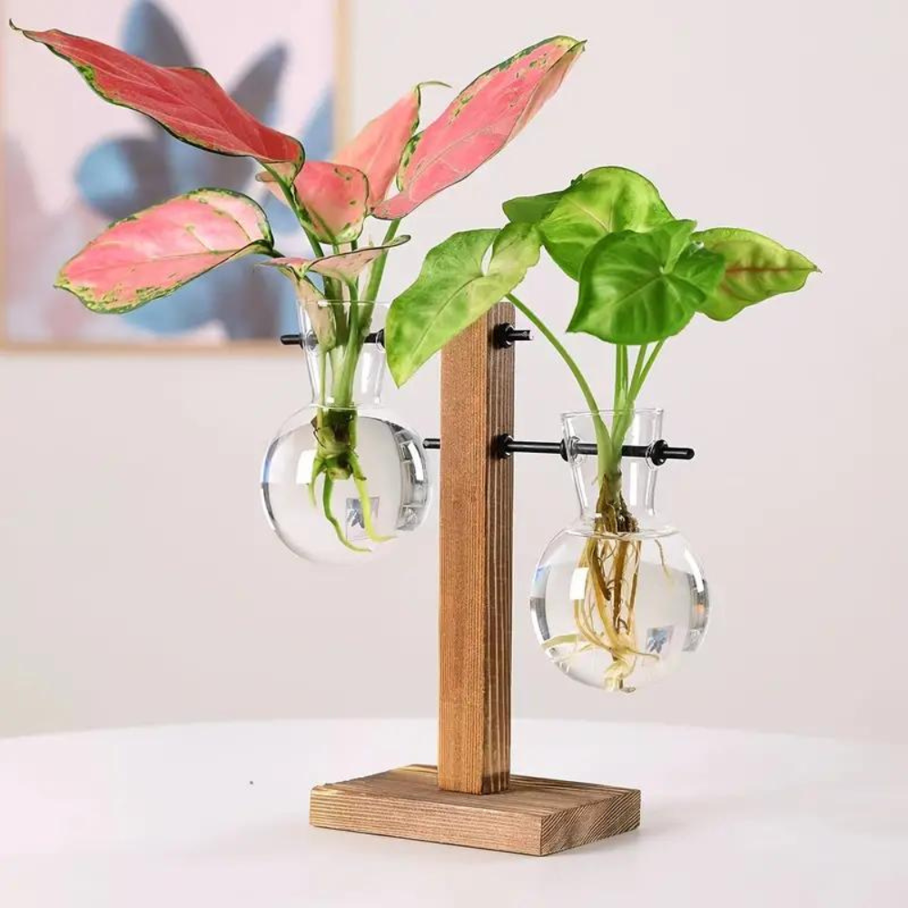 Wooden Hydroponic Planter