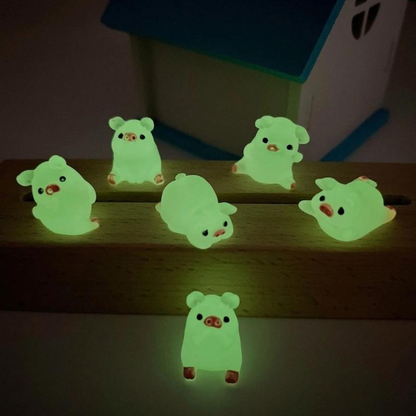 Glowing Mini Pigs (6 Pcs)