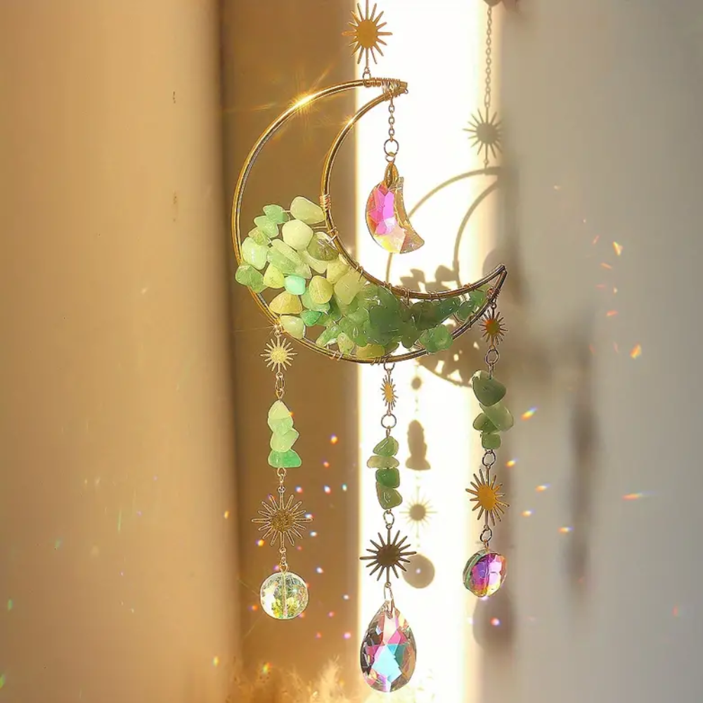 Moon Crystal Suncatcher