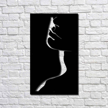 Sensual Lady Metal Wall Art