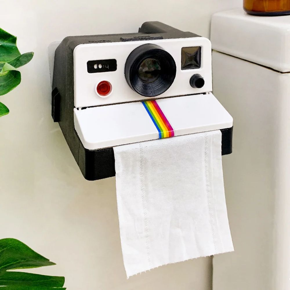 Retro Camera Tissue Box