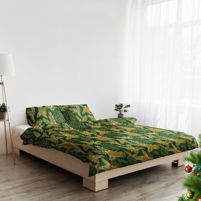 Pine Cone & Leaves Duvet Cover Set