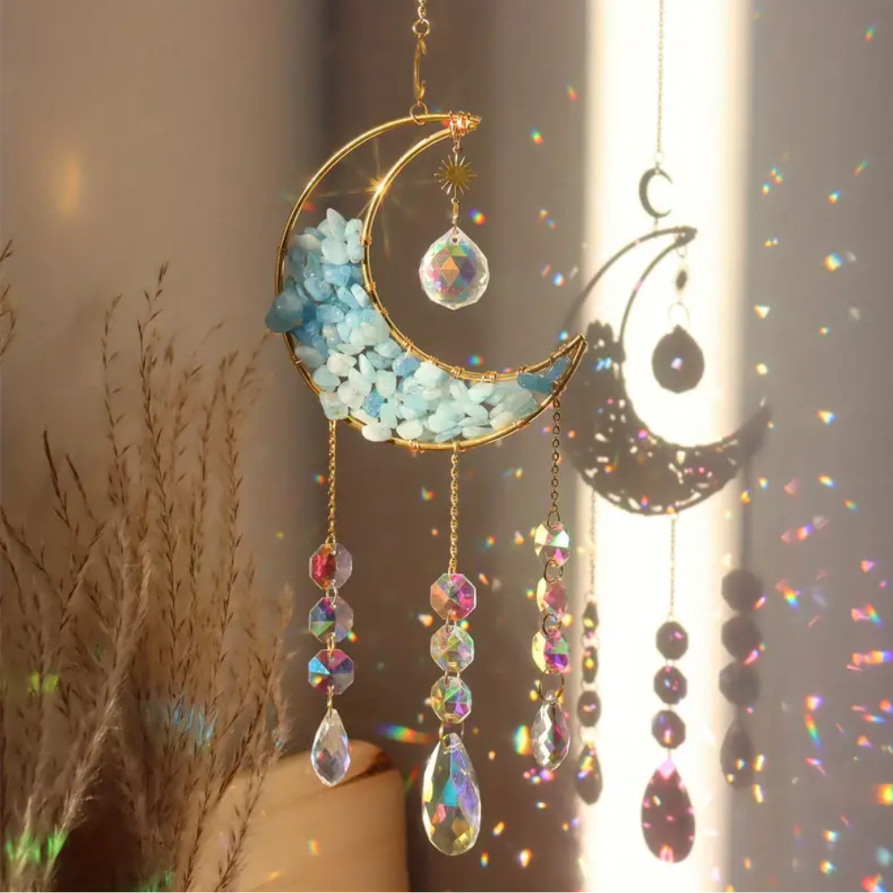 Moon Crystal Suncatcher