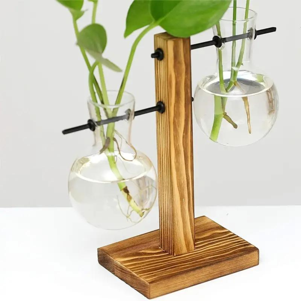 Wooden Hydroponic Planter