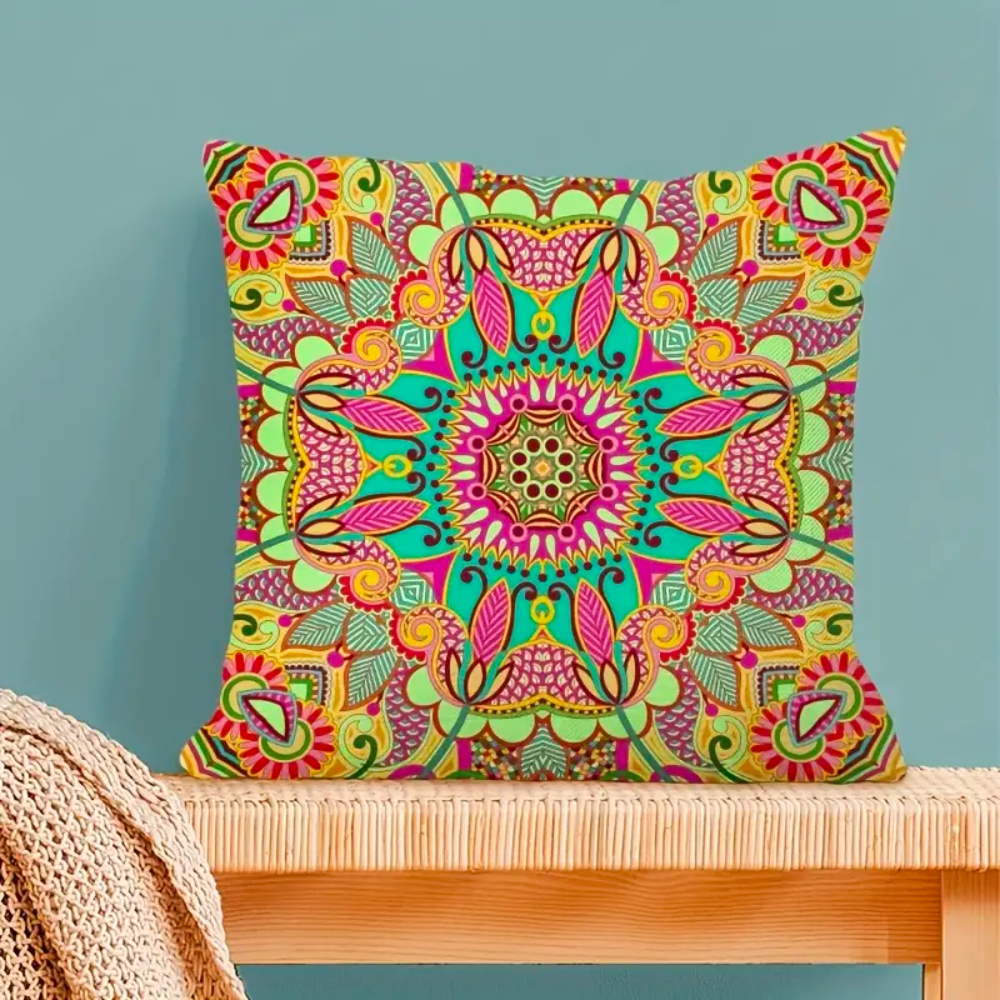 Colorful Bohemian Cushion Cover