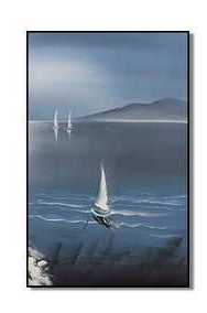 Paradise Sail Stretched Canvas