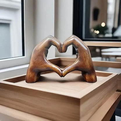 Heart Gesture Statue