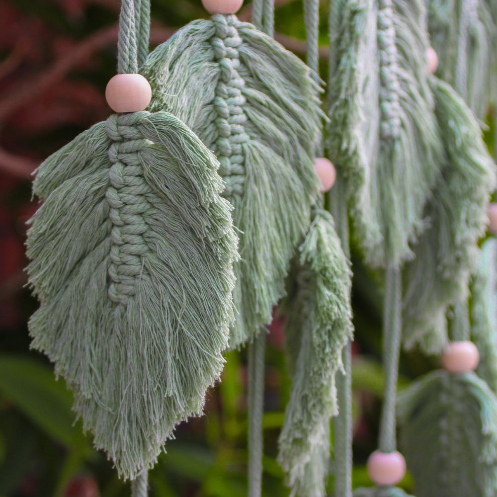 Leaves Macrame Decor