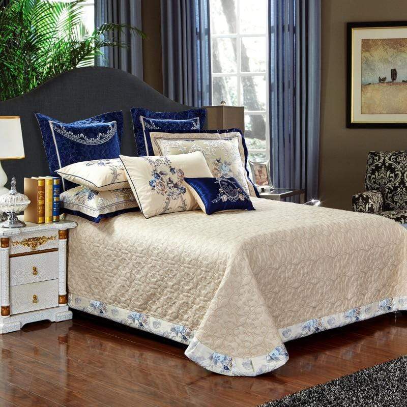 Oriental Jacquard Luxury Bedding Set (Egyptian Cotton)