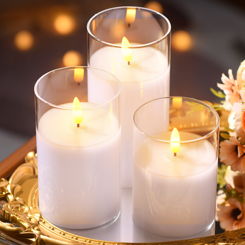 Glowing Light Candle (3 pcs)