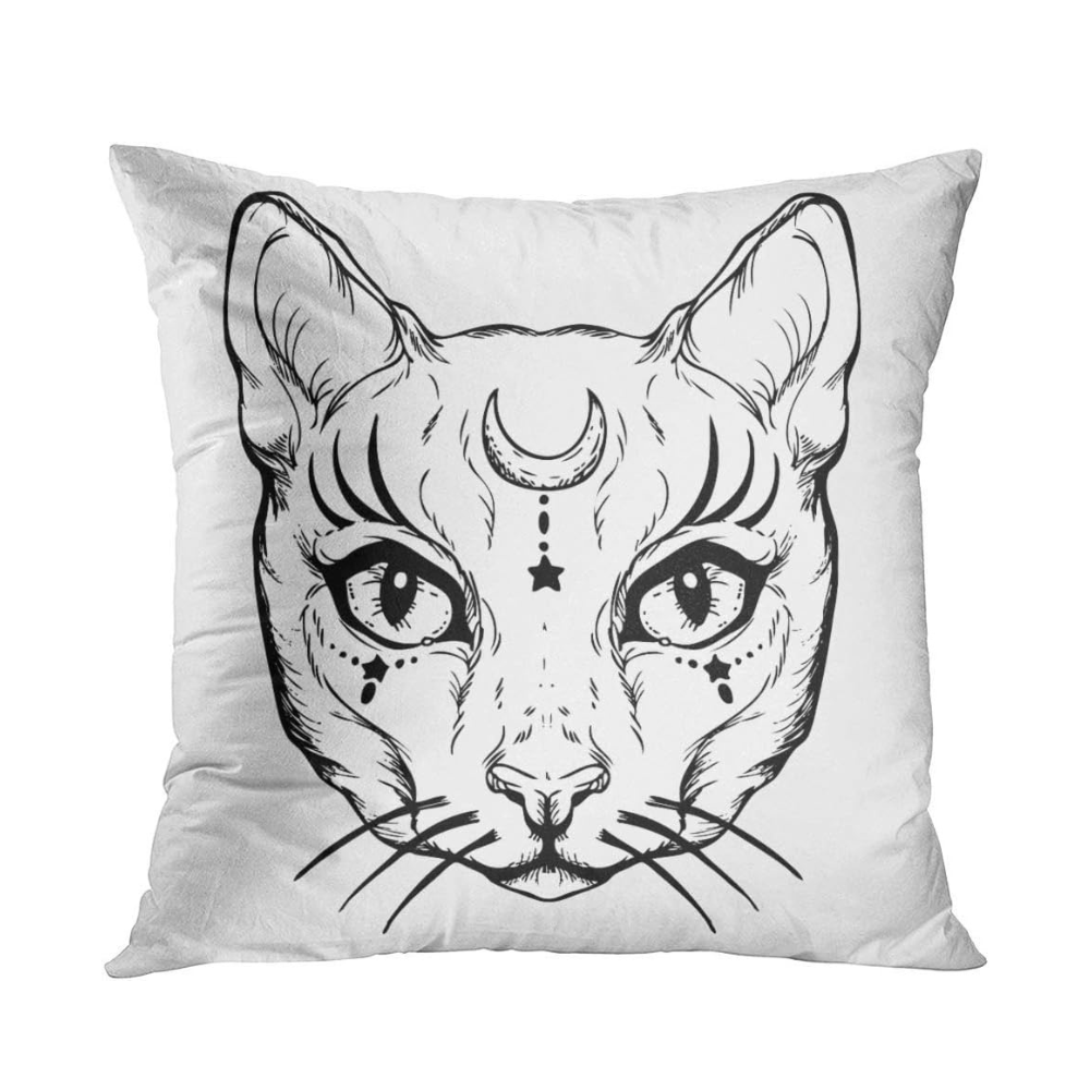 Midnight Mystique Cushion Cover