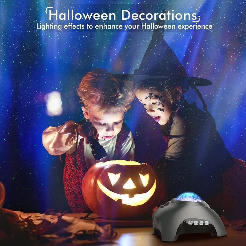 4 In 1 Galaxy And Star Projector With Bluetooth Speaker
