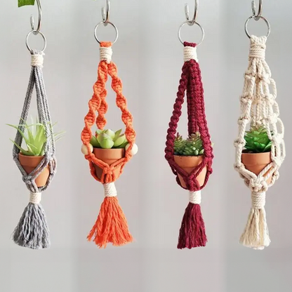 Macrame Car Plant Hanger