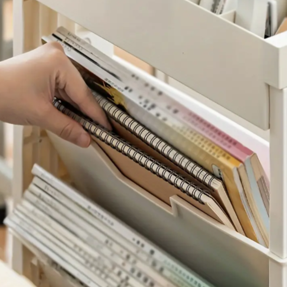 Multi-layer Mobile Bookshelf