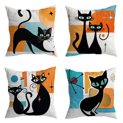 Astronomic Cats Cushion Cover