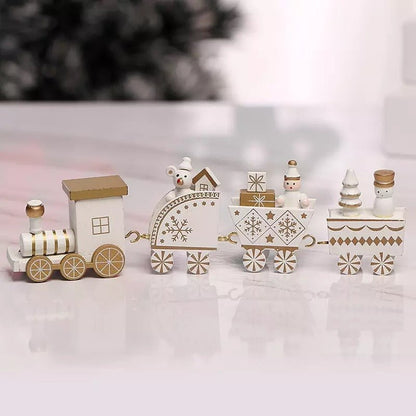 Holly Jolly Wooden Train