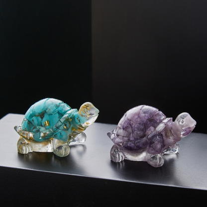 Crystal Turtle Decor