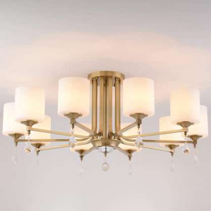 Senoia Rue 10- Light Chandelier