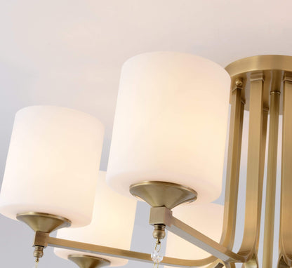 Senoia Rue 10- Light Chandelier