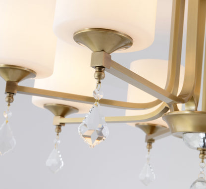 Senoia Rue 10- Light Chandelier