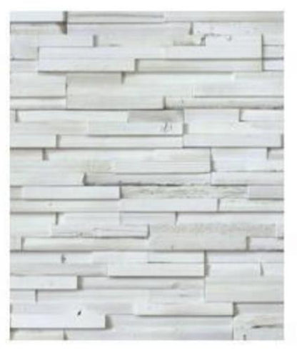 Meza 3D Wood Wall Panel - Brown/Grey/White Tones (Set of 4 or 12)