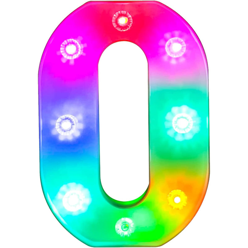 Decorative Led Light Up Number , Light Up Number Sign For Night Light Wedding Birthday Party Christmas Home Bar Decoration Number