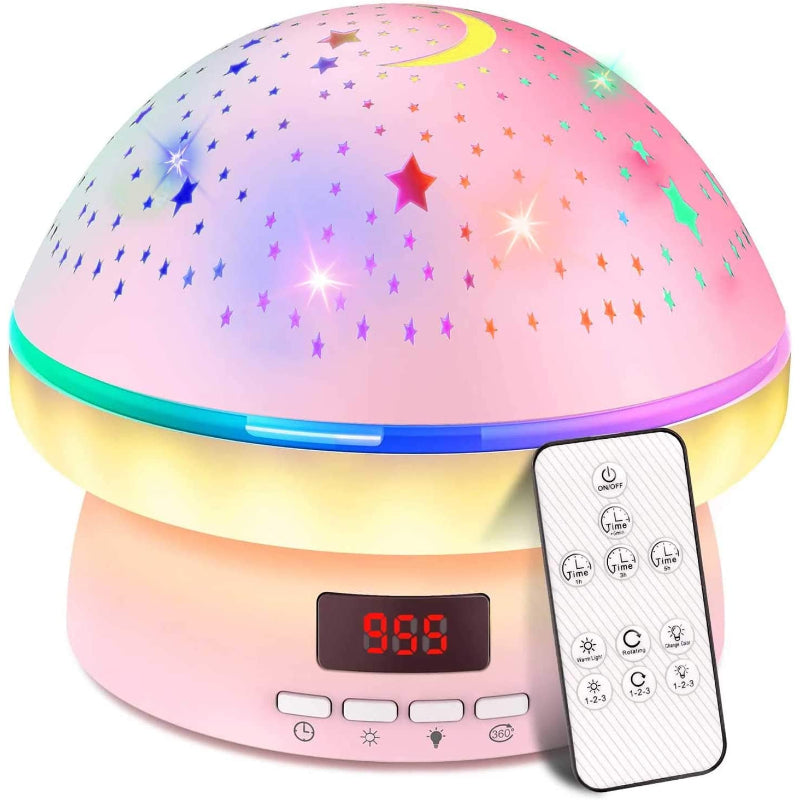 Toys For 3-8 Year Old Girls Boys, Timer Rotation Star Night Light Projector Kids Twinkle Lights, 2-9 Year Olds Kids Gifts Kawaii Birthday Easter Gifts For Kids,Gift For Teen Toddler Baby Girls Boys