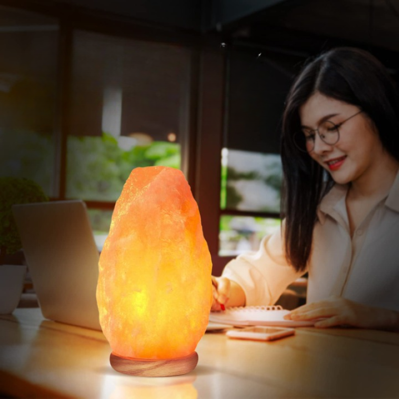 Himalayan Glow Salt Lamp with Dimmer Switch 5-7 lbs