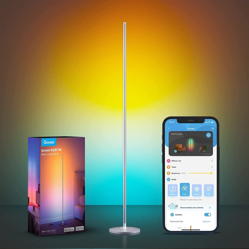 Floor Lamp, LED Corner Lamp Works With Alexa, Smart Modern Floor Lamp