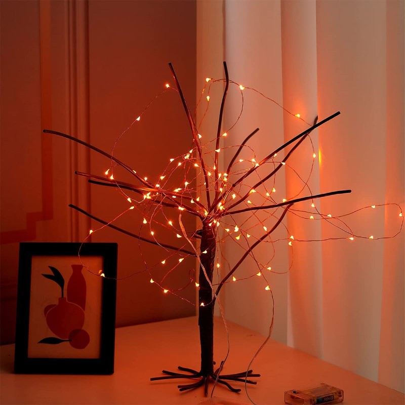 LED Fairy Lights Battery Operated, 1 Pack Mini Battery Powered Copper Wire Starry Fairy Lights for Bedroom, Christmas, Parties, Wedding, Centerpiece, Decoration (5m/16ft)