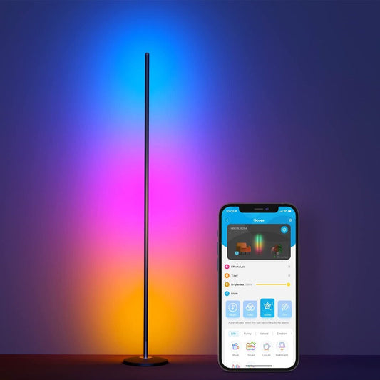 Floor Lamp, LED Corner Lamp Works With Alexa, Smart Modern Floor Lamp