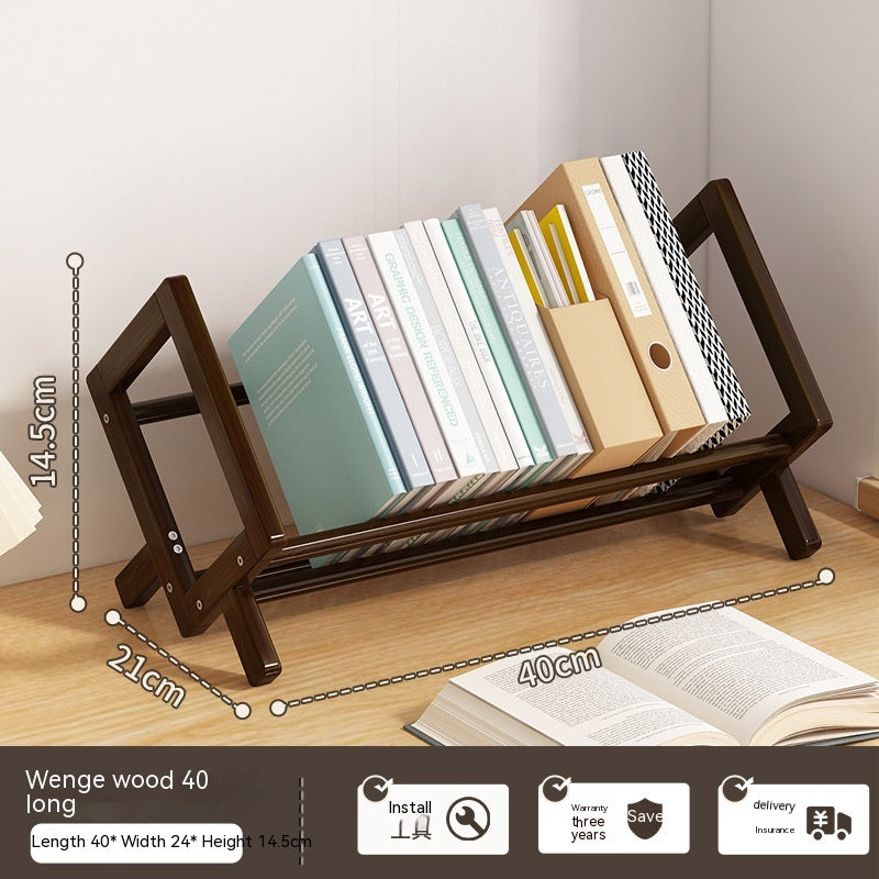 Office Desktop Bookshelf Student Household Desk Shelf