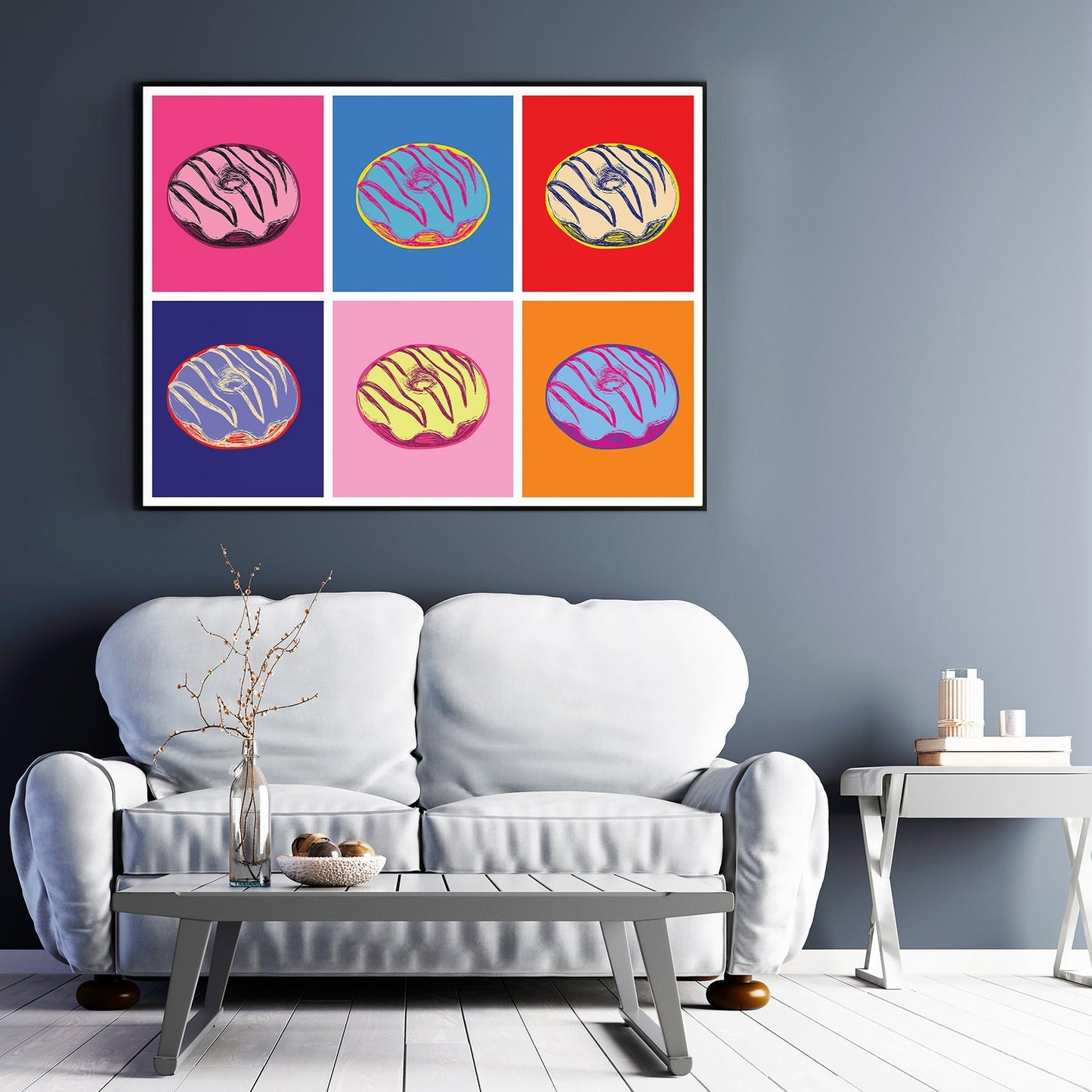 Donuts Pop Art Illustration