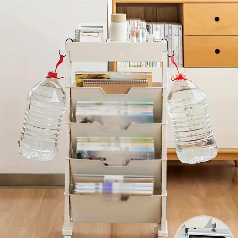 Multi-layer Mobile Bookshelf