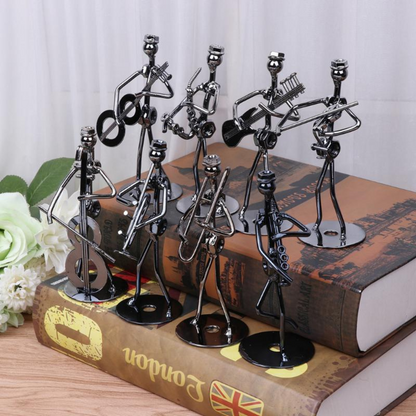 Metal Musician Figurines