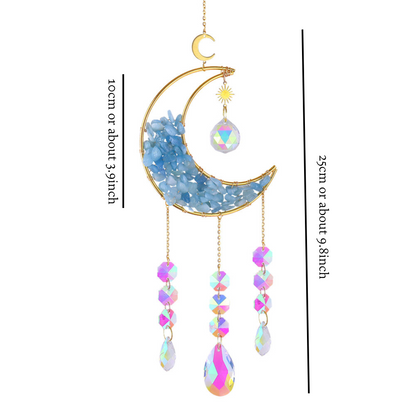 Moon Crystal Suncatcher