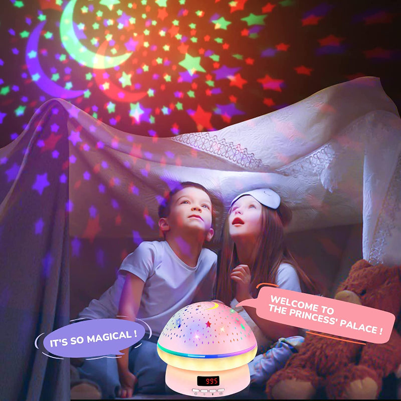 Toys For 3-8 Year Old Girls Boys, Timer Rotation Star Night Light Projector Kids Twinkle Lights, 2-9 Year Olds Kids Gifts Kawaii Birthday Easter Gifts For Kids,Gift For Teen Toddler Baby Girls Boys