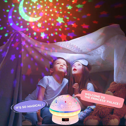 Toys For 3-8 Year Old Girls Boys, Timer Rotation Star Night Light Projector Kids Twinkle Lights, 2-9 Year Olds Kids Gifts Kawaii Birthday Easter Gifts For Kids,Gift For Teen Toddler Baby Girls Boys