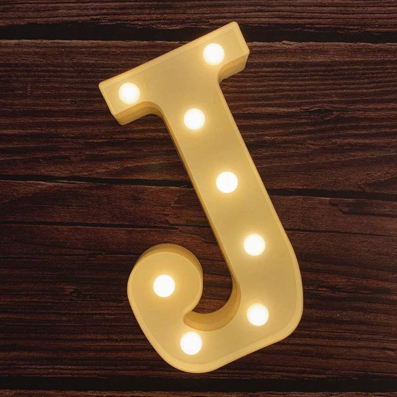 Light Up Letters | Large Light Up Numbers | Battery Powered And Bright With Every Letter Of The Alphabet | For Wedding, Birthday, Party, Celebration, Christmas Or Home Decoration